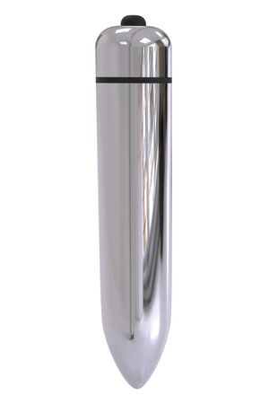 Черный анальный вибромассажер Single Speed Star Arrow Plug - 11 см.